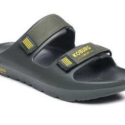 Koburg Men Olive Sliders image 5