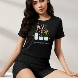 Fasense Women Printed Night suit-picture-30