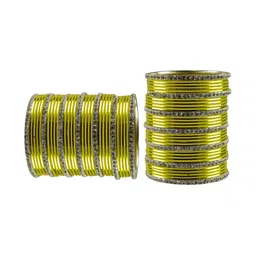 Vidhya Kangan Set Of 62 Stones Studded Bangles image 2