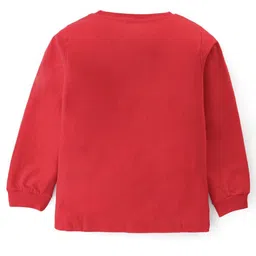 BLUSHES Kids Printed Pure Cotton Round Neck Night Suit image 3