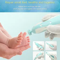 maitri enterprise Baby Nail Clippers with Light &6 Grinding Pads for Newborn (multicolor)M192 image 1