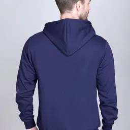 ZEFFIT Men Long Sleeves Hooded Front-Open Hooded Sweatshirt image 4