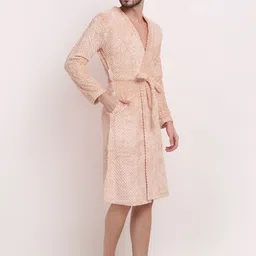 klotthe Peach Small Bath Robe image 2