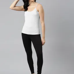 Rupa Jon Pack Of 3 Cotton Non Padded Camisoles image 4