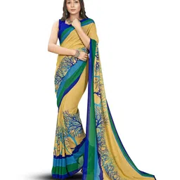Moda Rapido Floral Printed Saree image 5