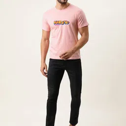 UNIQSOME Naruto Graphic Printed Cotton Regular Fit T-shirt image 5