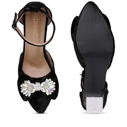 SELDOFIT Women Embellished Heels image 3