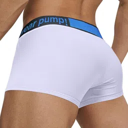 PUMP CLUB Printed Mid Rise Ultra Soft ModalTrunk ART2577-White-M-White image 2