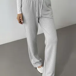 progeny Women Solid Grey Track Pants image 3