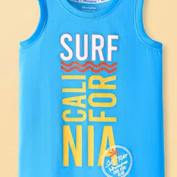 Honeyhap Boys Pack of 2 Typography Printed Bio Finish Round Neck Cotton T-shirts image 2