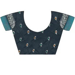 KALINI Ethnic Motifs Silk Blend Sungudi Saree image 5