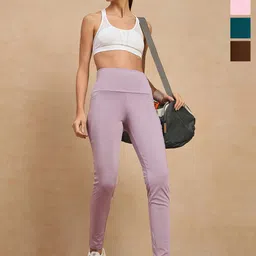 COLOR CAPITAL Women Pack of 4 Skin Fit Antimicrobial Tights-picture-20