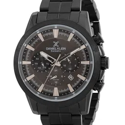 Daniel Klein Exclusive Unisex Dial & Stainless Steel Straps Analogue Watch DK.1.14005-1-picture-19