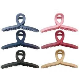 HANDBAG COLLECTION Women Set of 6 Claw Clip-picture-28