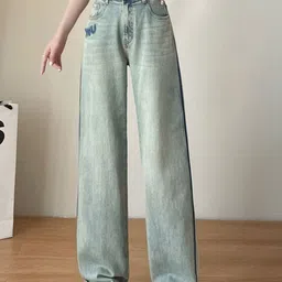 StyleCast Women Bootcut Mid-Rise Clean Look Heavy Fade Cotton Jeans-image-53