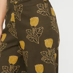 max Women Floral Printed Regular Kurta with Trousers image 3