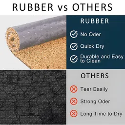 Myntra Elegant Homes Cream Water Absorbing Large Front Floor Doormat image 2