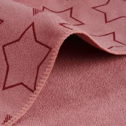 Myntra Elegant Homes Blue & Peach-Coloured 3 Printed Cotton 350 GSM Bath Towel image 2