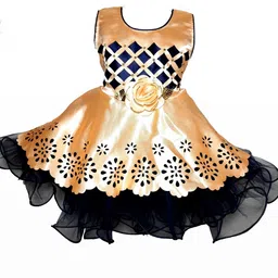 dress collection Baby Girls Midi/Knee Length Festive/Wedding Dress (Pink, Sleeveless)Nice Dress-picture-21