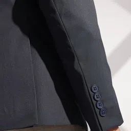 INVICTUS Slim Fit Notched Lapel Single Breasted Formal Blazer image 2