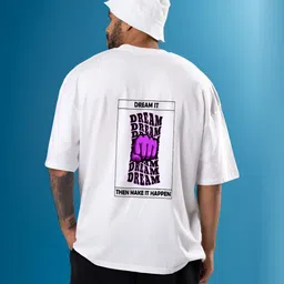 Moda Rapido Men Graphic Printed Round Neck Oversized T-shirt-picture-30