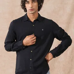WROGN Cutaway Collar Comfort Slim Fit Casual Shirt-picture-19