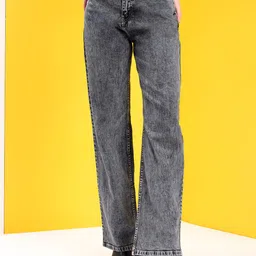 Kotty Women Jean Straight Fit Mid-Rise Jeans-picture-23