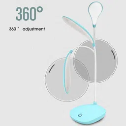 diyalux Sleek Rechargeable Table Lamp, 8W, Dimming-AZ1 Study Lamp image 4