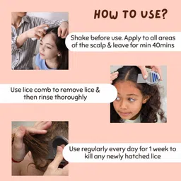 Coco Crush Set Of 2 Lice Remover Hair Spray With Neem & Coconut Oil - 100 ml & Hair Comb image 4