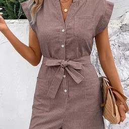 JC Mode Striped Jumpsuit image 3