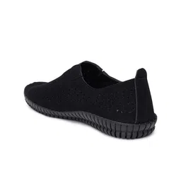 Sherrif Shoes Women Textured Slip-On Mules Flats image 4