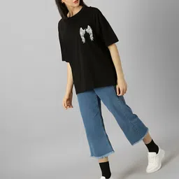 Kushi Flyer Women Printed Pockets T-shirt image 5