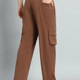 GRIFFEL Men Relaxed-Fit Cotton Track Pants image 4
