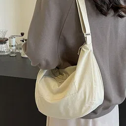 LULU & SKY Oversized Crossbody Hobo Bag image 3