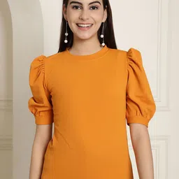 Tromko Women Pack Of 2 Puff Sleeve Top image 3