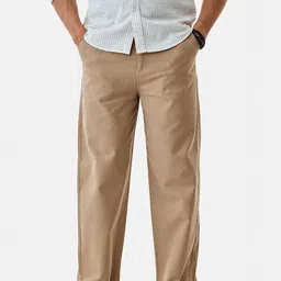 Snitch Men Textured Trousers-picture-35