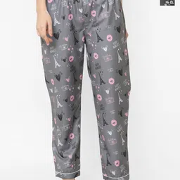 FashionRack Pack Of 2 Women Printed Lounge Pants-image-96