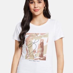 METTLE Women Graphic Printed T-shirt-picture-7