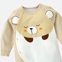 Little Surprise Box LLP Infants 3D Eared Bear Full Sleeves Jumpsuit Rompers image 3