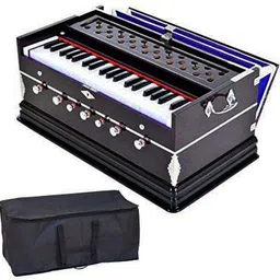 maga mart Harmonium Beginners And Professionals|7 Stopper,39 Keys With Bag Harmonium Beginners And Professionals|7 Stopper,39 Keys With Bag 3.2 Octave Hand Pumped Harmonium image 1