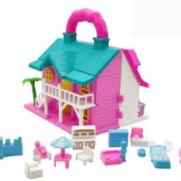 toonkiz kid Doll House for Girl Small and Single Dollhouse-picture-40