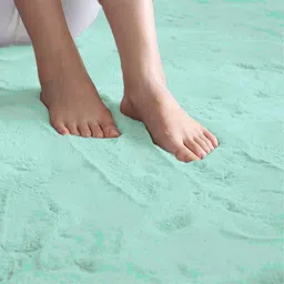 ra handloom carpet 90 cm X 150 Polyester Carpet image 2