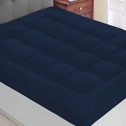 CHICERY Navy Blue Quilted Microfiber Water Resistant Mattress Protector-picture-39
