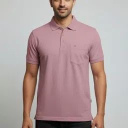 AWIBE Men Polo Collar Pockets T-shirt-picture-24