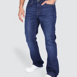 lee Men Boot-Leg Mid Rise Blue Jeans-picture-15