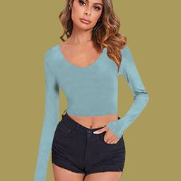 Dream Beauty Fashion Women Fittted Crop Top-image-38