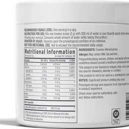 gnc Pro Performance Creatine Monohydrate (200gms) Creatine image 2