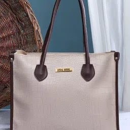 Women Beige Tote-image-32