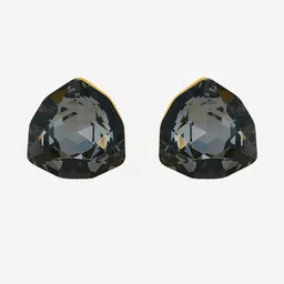 Kushal's Fashion Jewellery Gold-Plated Studs Earrings-image-2