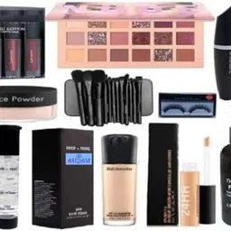 ahdam Professional Makeup Beauty Combo Kit for Women & Girls-picture-14